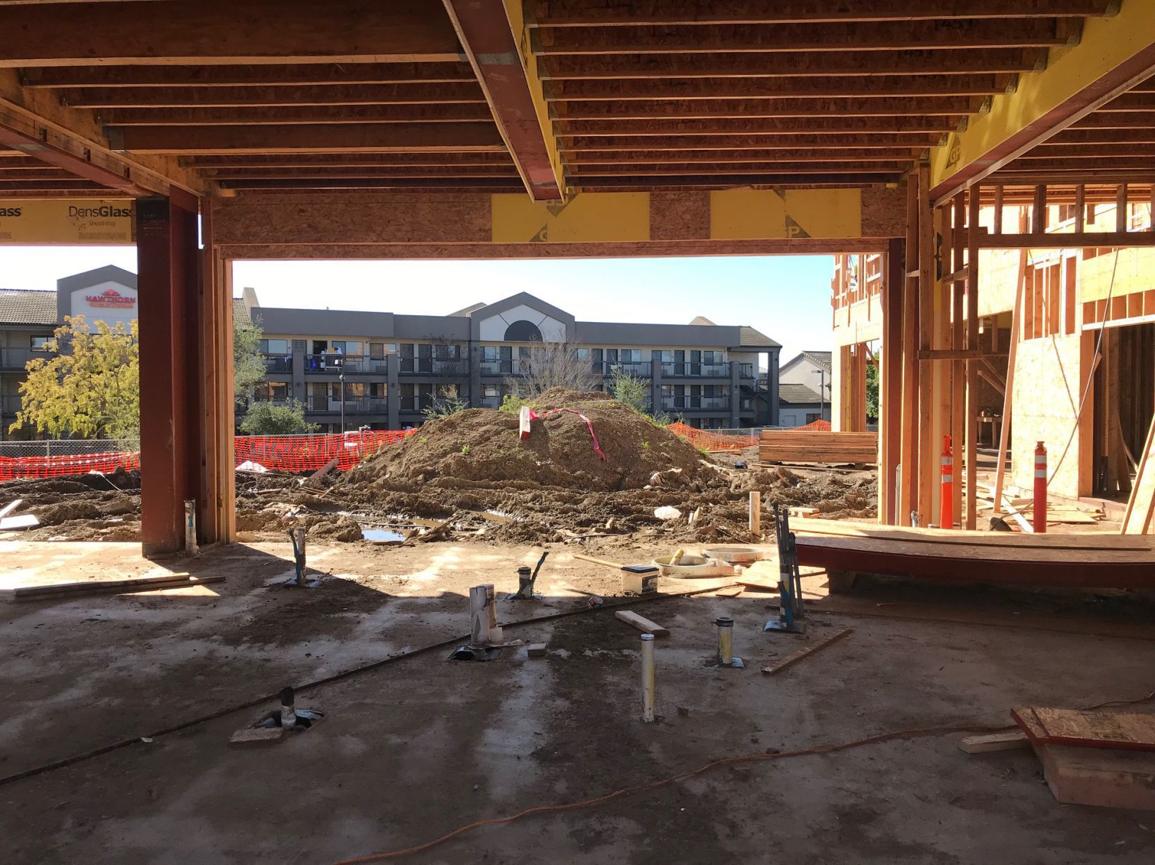Construction at Napa's Cambria Hotel